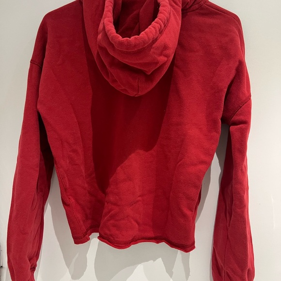 Abercrombie red hoodie, sooo comfy! - Picture 4 of 4